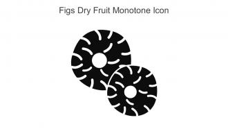Figs Dry Fruit Monotone Icon In Powerpoint Pptx Png And Editable Eps Format