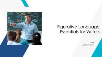 Figurative Language Essentials For Writers PPT Presentation AT