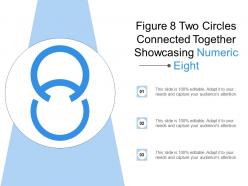 Figure 8 two circles connected together showcasing numeric eight