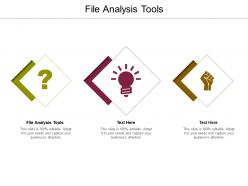 File analysis tools ppt powerpoint presentation layouts structure cpb