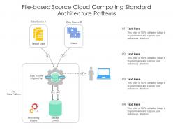 File based source cloud computing standard architecture patterns ppt presentation diagram