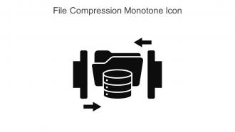 File Compression Monotone Icon In Powerpoint Pptx Png And Editable Eps Format
