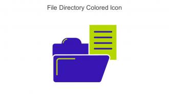 File Directory Colored Icon In Powerpoint Pptx Png And Editable Eps Format