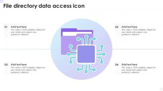 File Directory Data Access Icon