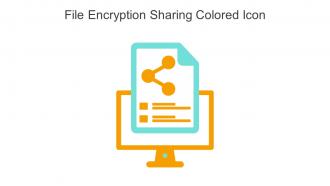 File Encryption Sharing Colored Icon In Powerpoint Pptx Png And Editable Eps Format