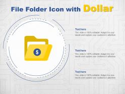 File folder icon with dollar