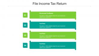 File income tax return ppt powerpoint presentation pictures designs download cpb