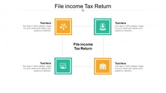 File income tax return ppt powerpoint presentation professional samples cpb