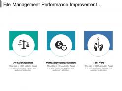 File management performance improvement enterprise risk management organizations leadership cpb