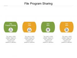 File program sharing ppt powerpoint presentation portfolio slide download cpb