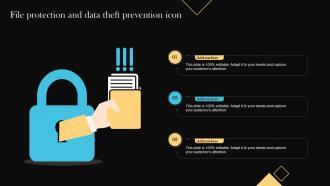 File Protection And Data Theft Prevention Icon