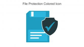 File Protection Colored Icon In Powerpoint Pptx Png And Editable Eps Format