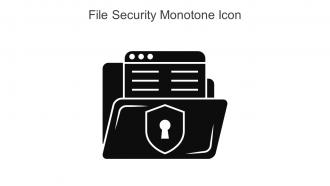 File Security Monotone Icon In Powerpoint Pptx Png And Editable Eps Format