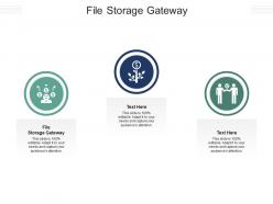 File storage gateway ppt powerpoint presentation layouts influencers cpb