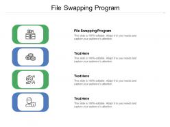 File swapping program ppt powerpoint presentation gallery vector cpb
