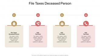 File Taxes Deceased Person In Powerpoint And Google Slides Cpb
