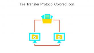 File Transfer Protocol Colored Icon In Powerpoint Pptx Png And Editable Eps Format