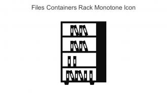 Files Containers Rack Monotone Icon In Powerpoint Pptx Png And Editable Eps Format