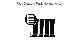 Files Drawers Rack Monotone Icon In Powerpoint Pptx Png And Editable Eps Format