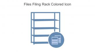 Files Filing Rack Colored Icon In Powerpoint Pptx Png And Editable Eps Format