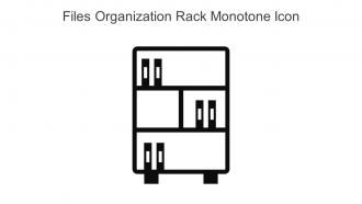 Files Organization Rack Monotone Icon In Powerpoint Pptx Png And Editable Eps Format