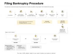 Filing bankruptcy procedure objection deadline ppt powerpoint presentation infographics