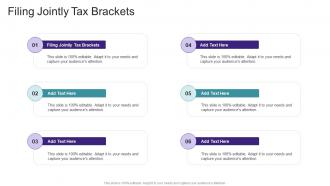 Filing Jointly Tax Brackets In Powerpoint And Google Slides Cpb