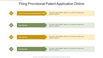 Filing Provisional Patent Application Online In Powerpoint And Google Slides Cpb