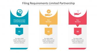 Filing requirements limited partnership ppt powerpoint presentation pictures gallery cpb