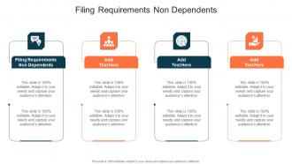 Filing Requirements Non Dependents In Powerpoint And Google Slides Cpb