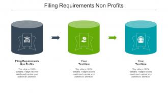 Filing requirements non profits ppt powerpoint presentation template cpb