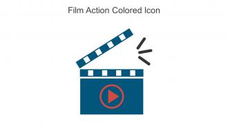 Film Action Colored Icon In Powerpoint Pptx Png And Editable Eps Format