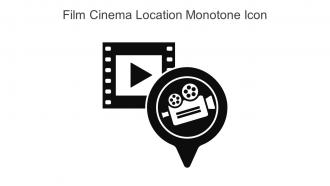 Film Cinema Location Monotone Icon In Powerpoint Pptx Png And Editable Eps Format