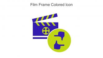 Film Frame Colored Icon In Powerpoint Pptx Png And Editable Eps Format