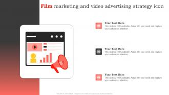 Film Marketing And Video Advertising Strategy Icon