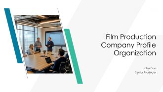 Film Production Company Profile Organization PPT Demonstration AT
