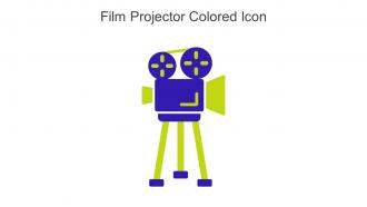 Film Projector Colored Icon In Powerpoint Pptx Png And Editable Eps Format