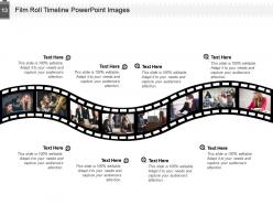 Film Roll Review Powerpoint Graphics Year Management Marketing Analysis Strategy