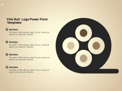 Film Roll Review Powerpoint Graphics Year Management Marketing Analysis Strategy