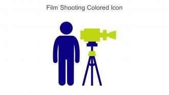 Film Shooting Colored Icon In Powerpoint Pptx Png And Editable Eps Format