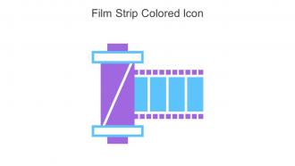 Film Strip Colored Icon In Powerpoint Pptx Png And Editable Eps Format