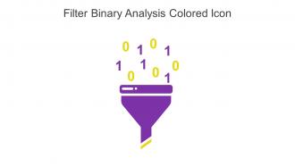 Filter Binary Analysis Colored Icon In Powerpoint Pptx Png And Editable Eps Format