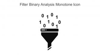 Filter Binary Analysis Monotone Icon In Powerpoint Pptx Png And Editable Eps Format