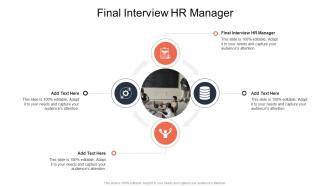 Final Interview HR Manager In Powerpoint And Google Slides Cpb