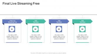 Final Live Streaming Free In Powerpoint And Google Slides Cpb