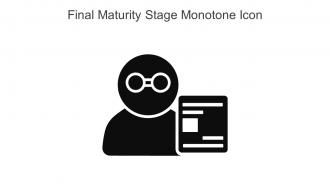 Final Maturity Stage Monotone Icon In Powerpoint Pptx Png And Editable Eps Format