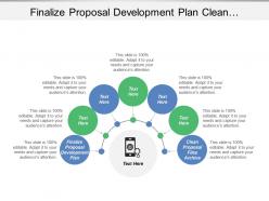 Finalize proposal development plan clean proposal files archive