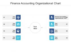 Finance accounting organizational chart ppt powerpoint presentation summary file formats cpb