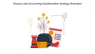 Finance And Accounting Transformation Strategy Illustration