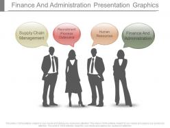 Finance and administration presentation graphics